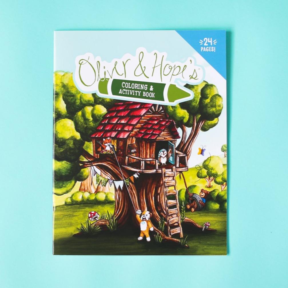 Oliver & Hope’s® Coloring & Activity Book